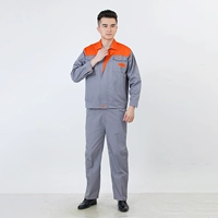 Оранжевый с серым топом