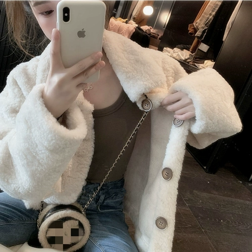 Демисезонная куртка, в стиле Шанель, в корейском стиле, подходит для подростков, свободный крой, оверсайз, увеличенная толщина