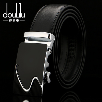 休闲商务高档二层牛皮百搭裤腰带