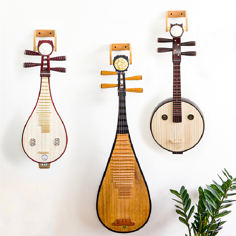 Biwa hook hanging rack shelf size of the special shelf wall of the Nguyen Liu Qin placed the piano frame bracket