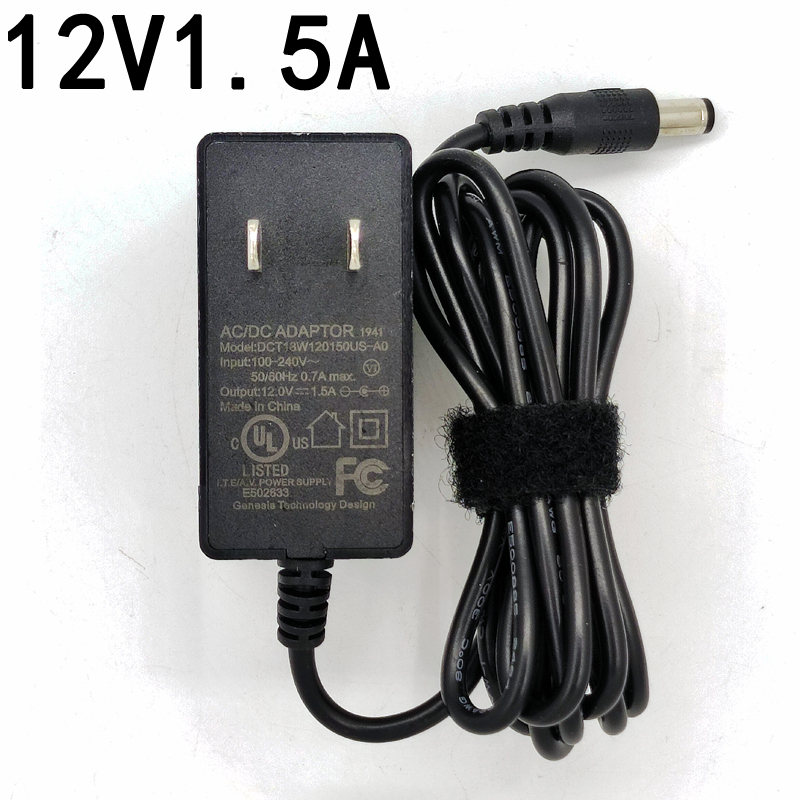 12V1.5A Power Adapter 12 Volt 1.5 Amp Dc Power Supply Router Wifi Modem
