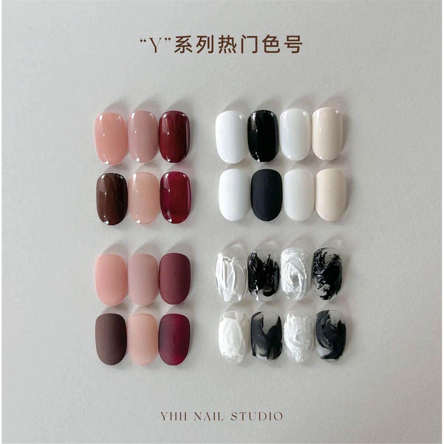 硬核实测!YHH樱禾色胶Y103系列,光疗甲界的扛把子_美甲工具_淘宝美妆网
