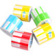Noma Cable Labels, Network Cable Label Paper, Data Communication Room Wiring, P-Type Colorful Adhesive Printing Paper, Power Cord Stickers 84*26 70*24 Blue Green Yellow Red White Synthetic Tear-Resistant