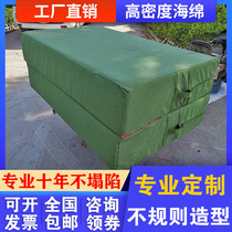 Direct sales somersam sponge bag martial arts unit training protection rock climbing mat jump mat thick sponge mat