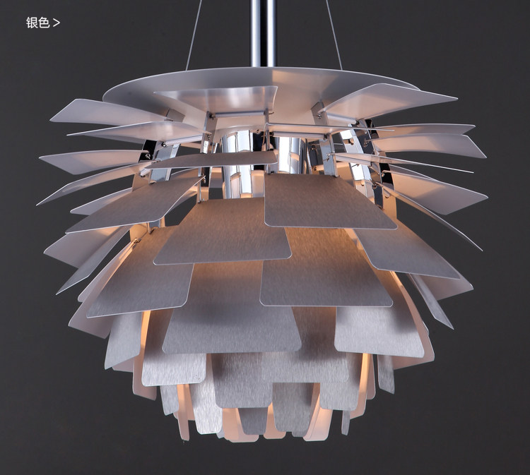 Ресторан люстра 丹麦ph松果吊灯北欧千叶片餐厅吊灯北欧创意卧室别墅设计师款吊灯