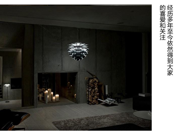 Ресторан люстра 丹麦ph松果吊灯北欧千叶片餐厅吊灯北欧创意卧室别墅设计师款吊灯