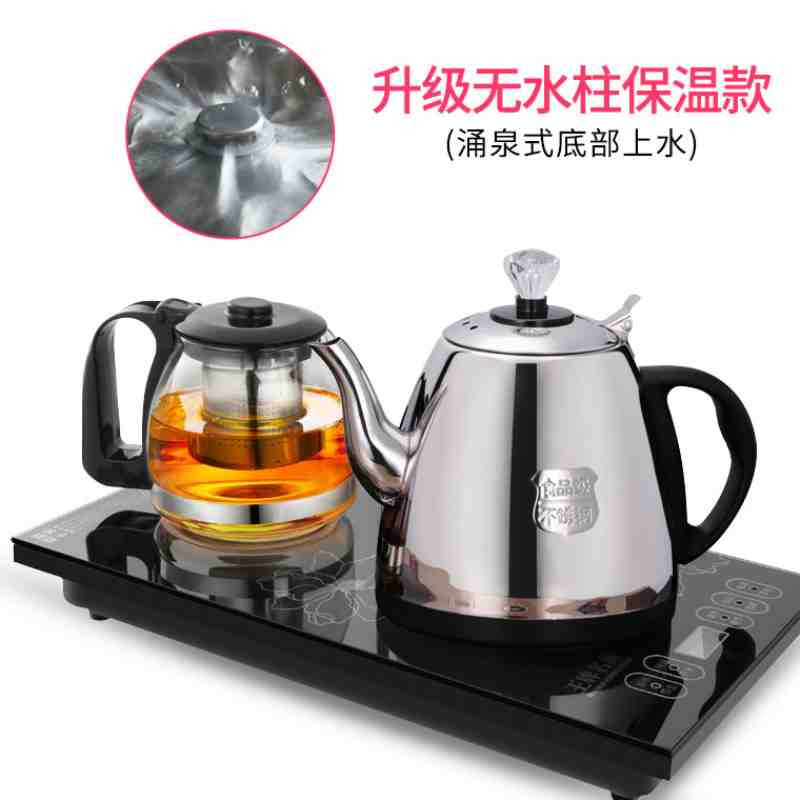 Manual automatic kettle electric kettle household glass pumping tea table tea stove tea appliance