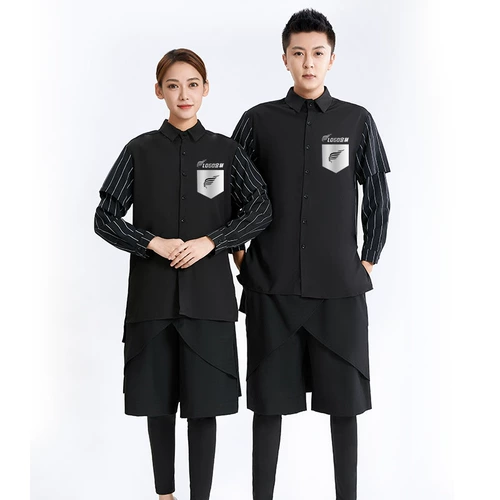 Осень индивидуальная парикмахерская, услуга по работе с парикмахерской, специалист по парикмахерам Hot Dyeer Assistant Worker Одежда