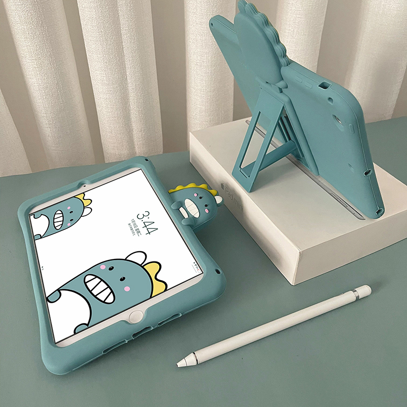 Suitable for Apple iPad 92021 Tablet Protective Case 10.2inch 7Th and 8Th Generation Computer 2Mini5 Mini 4 Silicone Shell Air2/3 New Model 6 Children's Pro Cartoon 2019 Anti-Fall A1822 Suitable for Apple iPad 92021 Tablet Protective Case 10.2inch 7Th and 8Th Generation Computer 2Mini5 Mini 4 Silicone Shell Air2/3 New Model 6 Children's Pro Cartoon 2019 Anti-Fall A1822