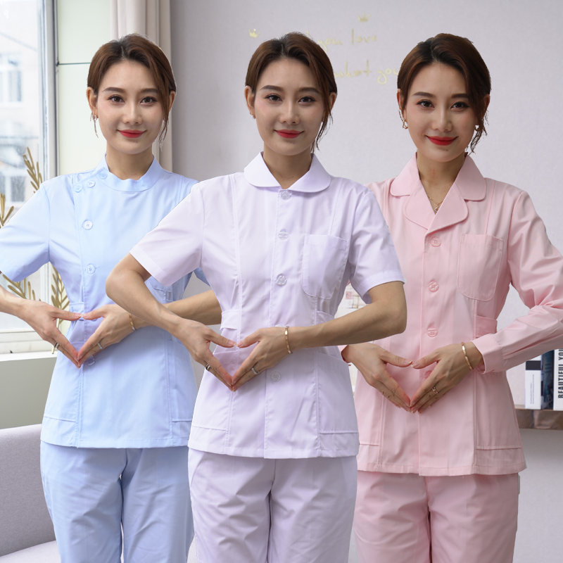 Two sets of winter dress long sleeves with two sets of summer short sleeves large size for women's short sleeves in two style suits