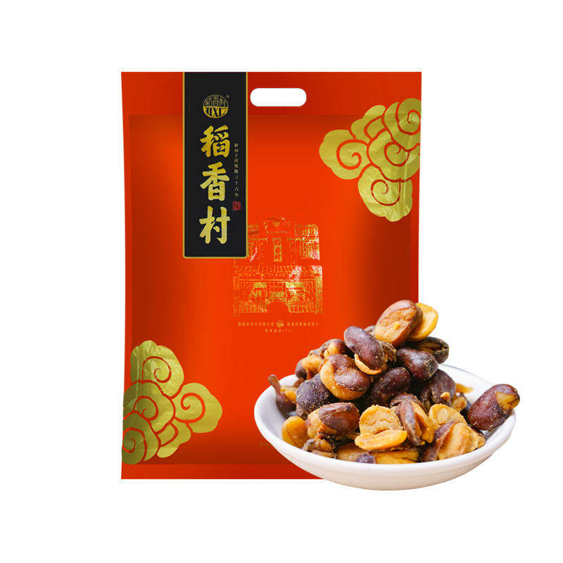 Rice village Orchid Beef Flavour 500g Bulk bean daily nut fried traditional office snack
