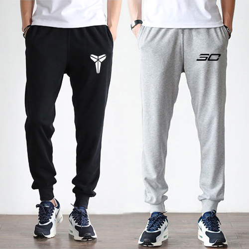 Basketball Jogger Pants James Curry Kobe Sweatpants Men's Sports Pants Long Pants Black Tapered Cuffed Loose Trendy