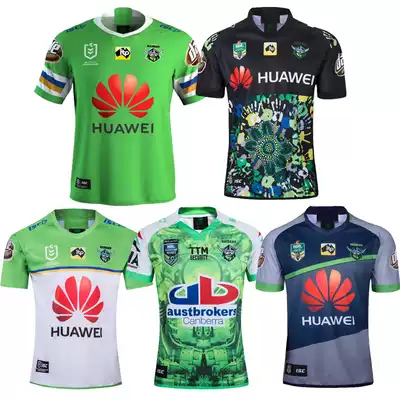19-20 Australian Rugby jersey short sleeve top men Raiders Rugby jerseys