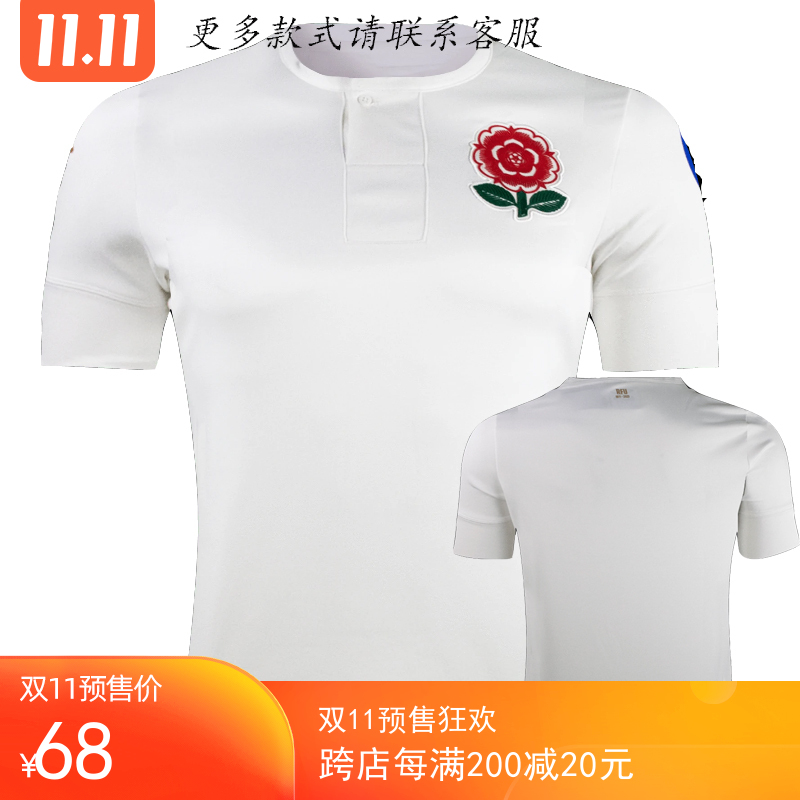 England Rugby 150th Anniversary T-shirt Rugby Short Sleeve England Rugby jersey