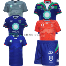 New product 23-24 New Zealand Warriors rugby pants home and away short-sleeved tops training rugby jersey rugby