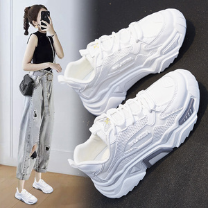 女士增高鞋小白鞋休闲鞋老爹鞋跑步鞋运动鞋