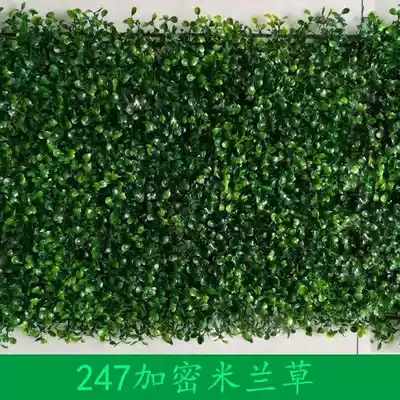 Simulation plant lawn flower wall background wall green plant wall plastic fake lawn background wall hanging door head Balcony decoration (