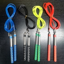 (Jumping off package compensation) TPU jump constantly PU cold-resistant material bearing stainless steel boxing handle skipping rope JR045