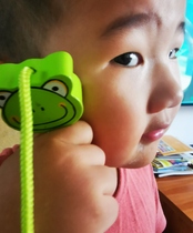 Kindergarten Primary School students cartoon children skipping rope calf frog rabbit little pig wooden handle 2 2 meters long