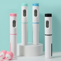 Set the time and lap number buzzer to remind intelligent electronic counting timing high school entrance examination special weight loss fitness skipping rope