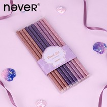 never mermaid stationery series hb pencil mix color dress with every box write exam round rod HB pencil girl heart