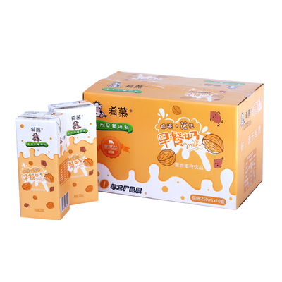 花生核桃早餐牛奶250ml*10盒