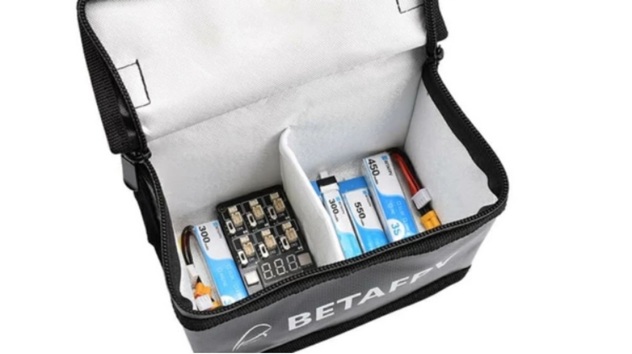 BETAFPV 電池收納袋1-6S穿越機高壓防火防水防爆防輻射安全手提袋