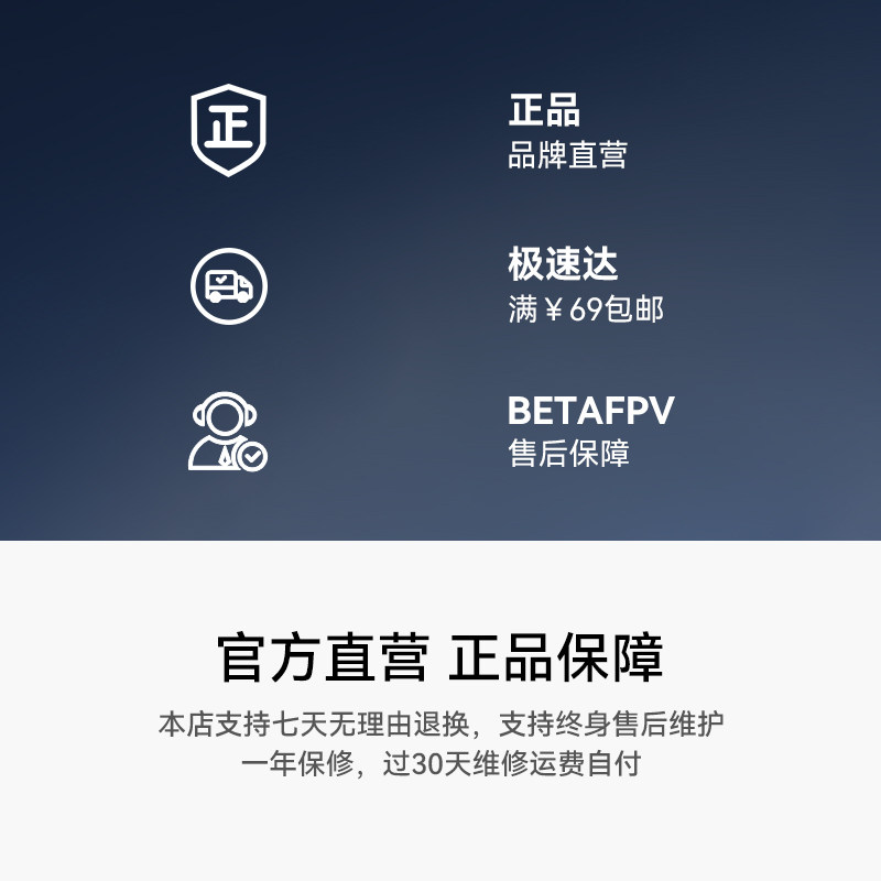 BETAFPV ELRS Nano高頻頭V2穿越機配件訊號增強915/868/2.4GHz