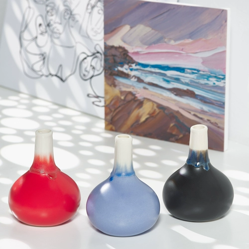 Ретро украшение для ногтей в форме цветка для гостиной, китайский стиль, маленькая вазочка