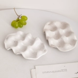 蜀门 Ins Kitchen, простой керамический ящик для хранения яиц, бытовой холодильник, специальный ящик для хранения и организации хранения яиц