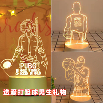  Net celebrity classmate boyfriends birthday gift for boys who love to play basketball NBA creative lettering gift boxed high-end