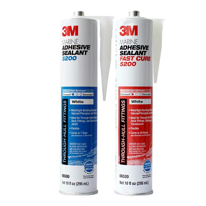 3M 5200 Ship sealant polyurethane sealant Fast dry type sealant Water resistant to seawater structural glues white