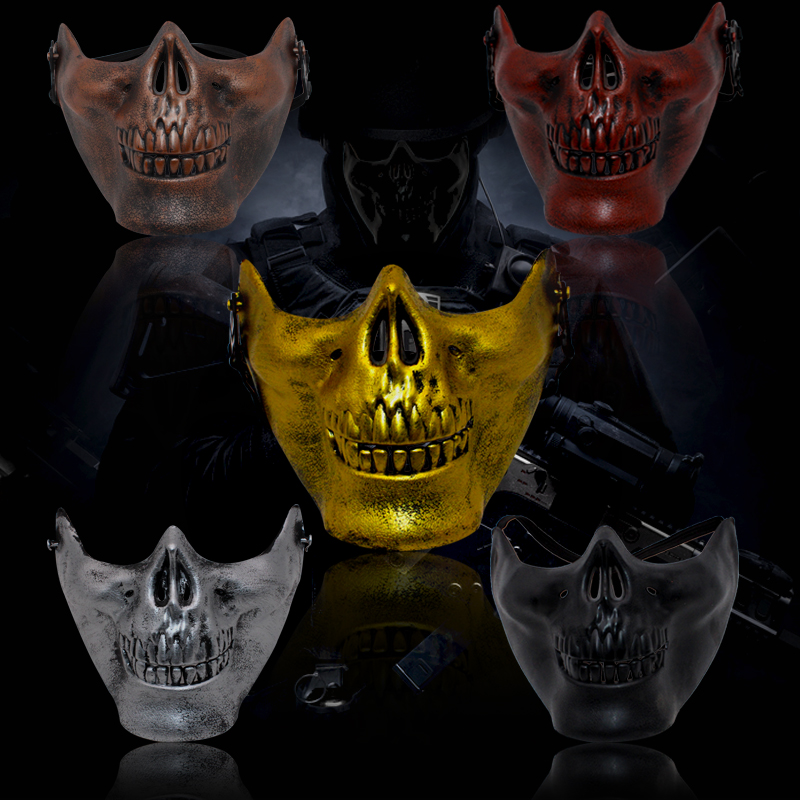 Outdoor Donkey Prom Mask Skull Adult Mask CS Full Face Half Face Field Mask Army Fan Outdoor Mask