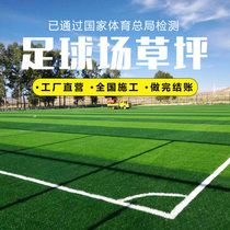 Lommai Football Field Lawn Special Artificial Simulation Lawn Factory Artificial Turf New National Standard Construction Fill 5cm