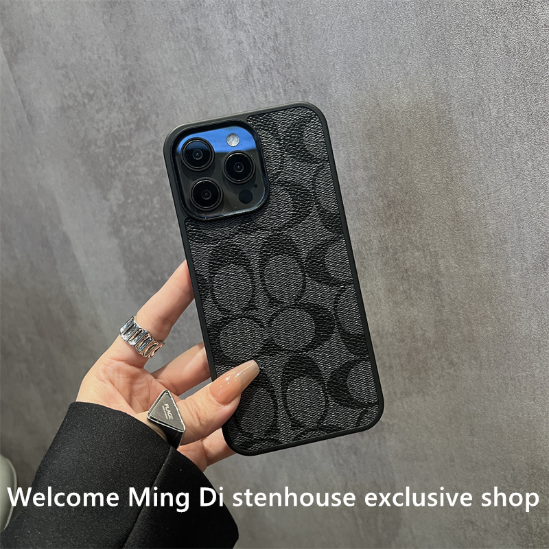 Classic Vintage Leather 17Promax Phone Case New Model Iphone17 Trendy Brand 16Pro Soft Case 15Promax Apple 16 Unisex 17Pro Full Coverage 14 Protective Case 13 Anti-Drop Plus Compatible