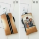 . Túi đựng chìa khóa tình yêu hoạt hình nữ móc khóa dây kéo cá tính Hàn Quốc đa năng đổi thẻ túi lưu trữ túi đựng chìa khóa - Trường hợp chính