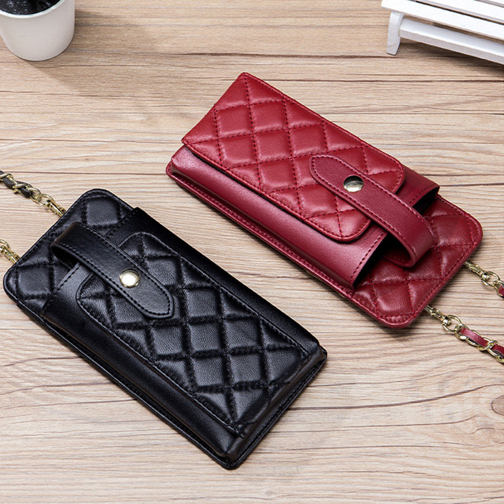 2022 New sheep skin mini bag woman's handbag bag lady's leather strand bag bag tide