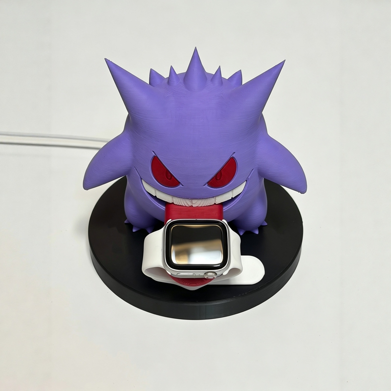 Creative Gengar Apple Watch Wireless Charging Stand Base Suitable for Iwatchs