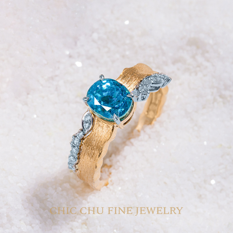 Кольцо Instant Treasure Hunt с гиацинтом 2.5ct размер 13