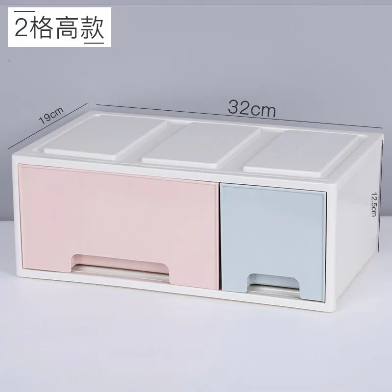 EssenceDrawer - тип девушка сердце настольная коробка для хранения косметики творческая косметика финиш пластик простой настольный офис канцелярия
