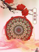 Hanfu ethnic photo location props tambourine ancient Chinese style Tang and Song Dynasty Dunhuang style tambourine streamers tassel accessories