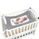 ເດັກນ້ອຍສູງ hammock crib cradle cradle to soothe baby to sleep artifact baby cradle free shipping