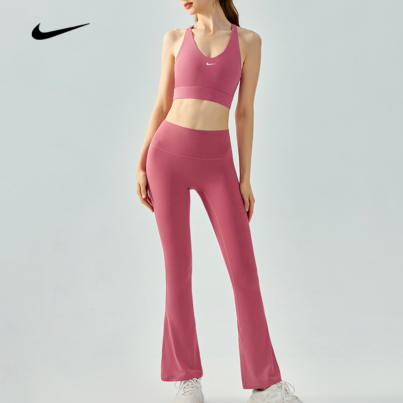 Nike Nike Sports Suit Women's High-Intensity Underwear All-In-One Bra Quick-Drying Fitness Sports Yoga Pants Nike Nike Sports Suit Women's High-Intensity Underwear All-In-One Bra Quick-Drying Fitness Sports Yoga Pants