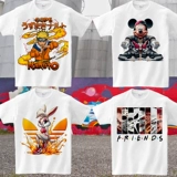 Оригинальная дизайнерская мультяшная японская футболка, короткий рукав, оверсайз, европейский стиль, 3D