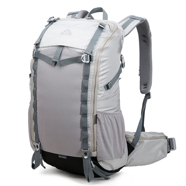 Ai Wang ກິລາກາງແຈ້ງການເດີນທາງຍ່າງປ່າທາງຍ່າງປ່າກາງແຈ້ງ Nylon Leisure Super ກະລຸນາ Suspension Multifunctional Backpack ຜູ້ຊາຍແລະແມ່ຍິງ