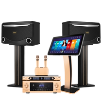 Tesin N66 Home Ktv Sound Suit Power Amplifier Point Song Machine Touch Screen All-in-one Home Karok Full Set