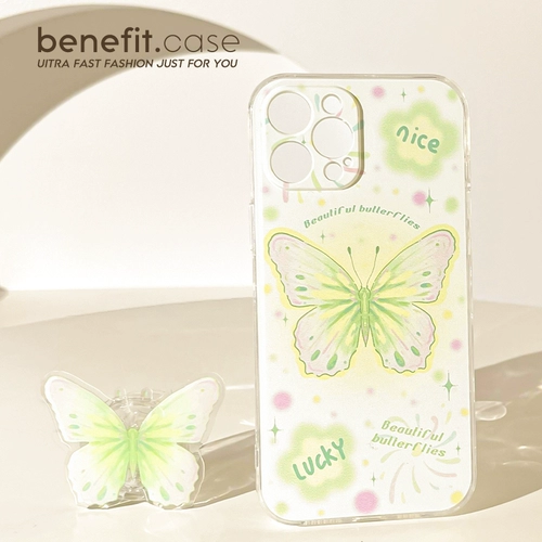 benefit Совместимая трубка, мобильный телефон, прозрачный защитный чехол, iphone, 14promax, простой и элегантный дизайн, 8plus, защита при падении