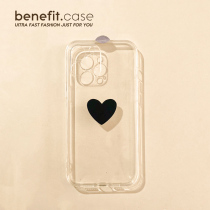 Benefit sweet and cool black love applies Apple 13promax mobile phone shell iphone12 adolescent girl mini about xsmax Japan-ROK xr creative 8plu