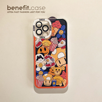 Benefit tide card Drew applies Apple 13promax anti-fall mobile phone shell iphone12mini protective sleeve xsmax full package xr transparent 8plu