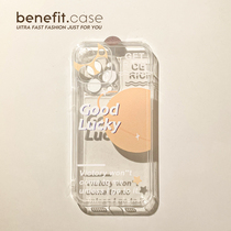 Benefit cartoon creative minimalist planet applies Apple 13promax mobile phone shell iphone12mini soft